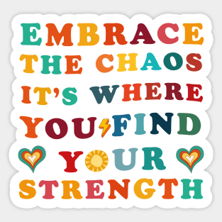 Find your Strength Sticker